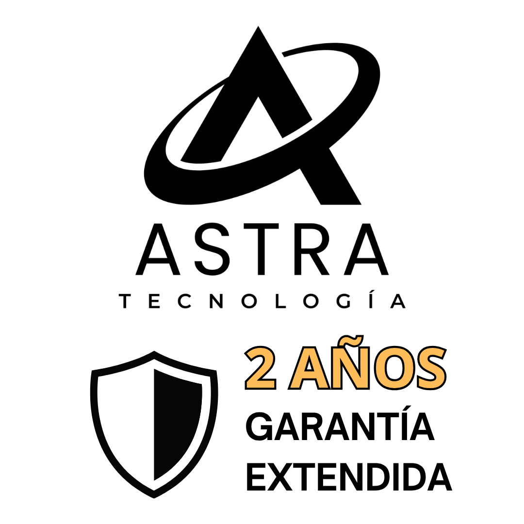 Extensión de garantía: 2 años