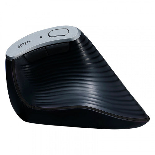 Mouse Ergonómico Acteck Virtuos Fitt Pro MI770, Inalámbrico, Óptico, 2.400DPI, RF Inalámbrico/Bluetooth, Negro