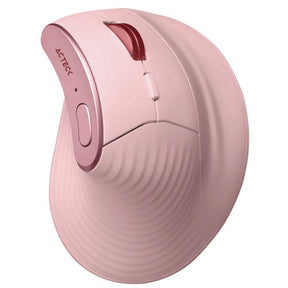 Mouse Ergonómico Acteck Virtuos Fitt Pro MI770, Inalámbrico, Óptico, 2.400DPI, RF Inalámbrico, Rosa