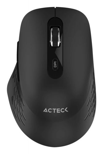 Mouse Acteck Optimize Flow MI480, Inalámbrico, Óptico, 1.600DPI, RF Inalámbrico, Negro