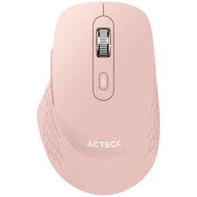 Mouse Acteck Optimize Edge Mi460 / Inalambrico / Receptor Usb / Laser / Click Silencioso / 1500 Dpi / Rosa / Ac-934107
