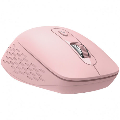 Mouse Acteck Optimize Edge Mi460 / Inalambrico / Receptor Usb / Laser / Click Silencioso / 1500 Dpi / Rosa / Ac-934107