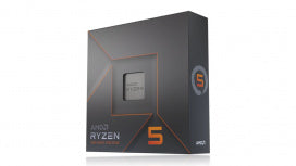 Procesador AMD Ryzen 5 7600X con AMD Radeon Graphics, Socket AM5, 5.3GHz, 6 Núcleos, 32MB Caché - No incluye Disipador