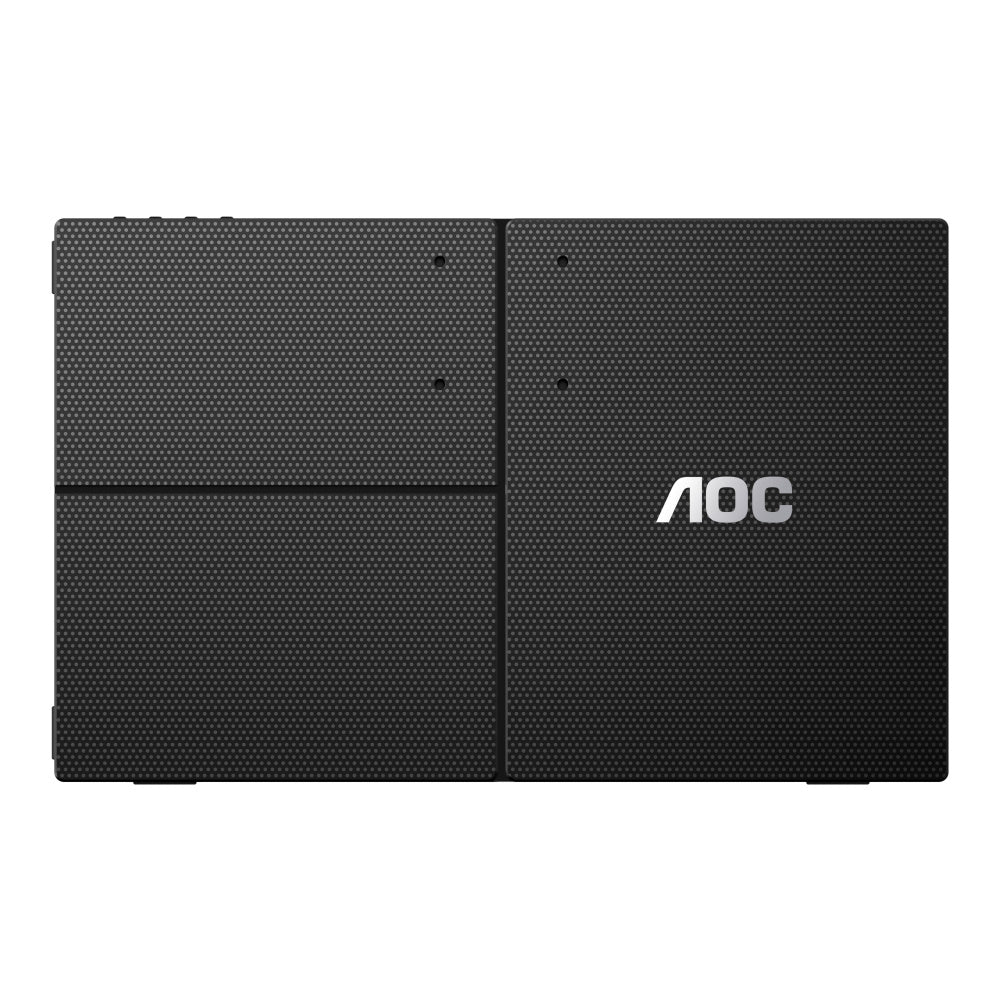 Monitor Portatil Led Aoc 16T20 / Color Negro / Panel Ips 15.6 / Usb-C / Aspecto 16:9 / T.D.Respuesta 20Ms / Resolucion 1920 X 1080 / 60 Hz / Contraste 50M:1 / Brillo 230 Cd/M2 / 3 A?Os De Garantia