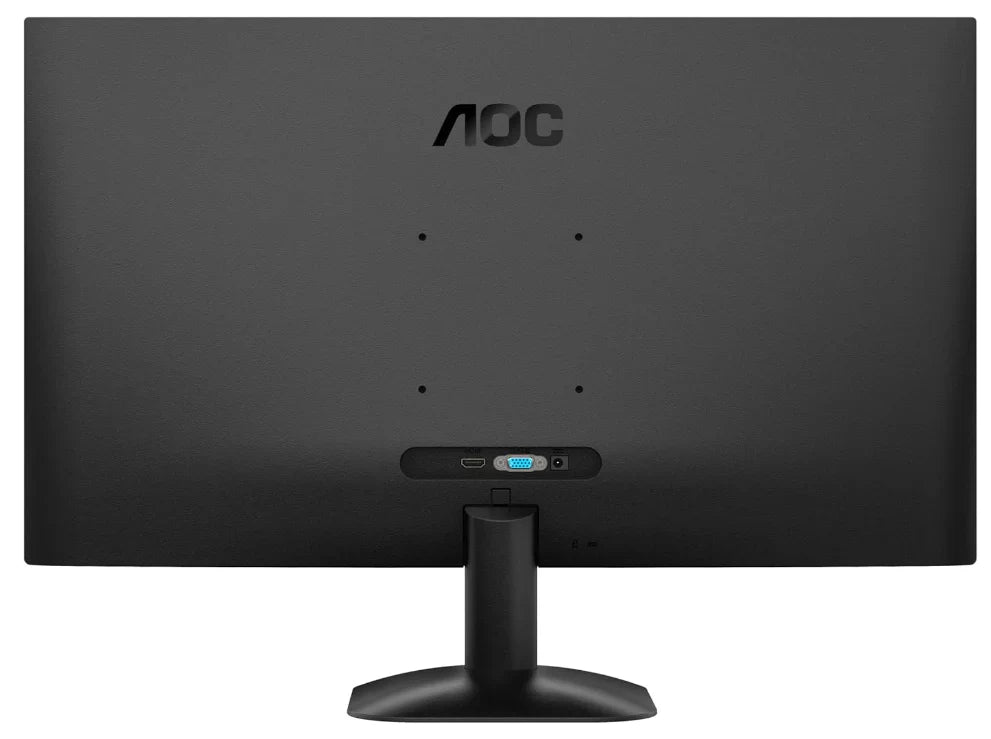 Monitor Led Aoc 24B35H3 / Color Negro / Panel Ips 23.8 / Hdmi Y Vga / Aspecto 16:9 / Tiempo D.R. 1Ms / 120Hz / Full Hd  1920X1080 / Vesa 100X100 Mm / Contraste 20,000,0001 / Brillo 300 Cd/M2