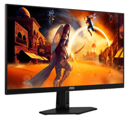 Monitor Gamer Aoc 27G4E / Panel Ips / 27 Pulgadas / Hdmi / Displayport / Aspec 169 / Tr 0.5 Ms / Adaptive Sync / 180 Hz / Resolucion 1920 X 1080 / Brillo 300 Cd/M2 / Vesa 100X100 Mm/ Negro Y Rojo