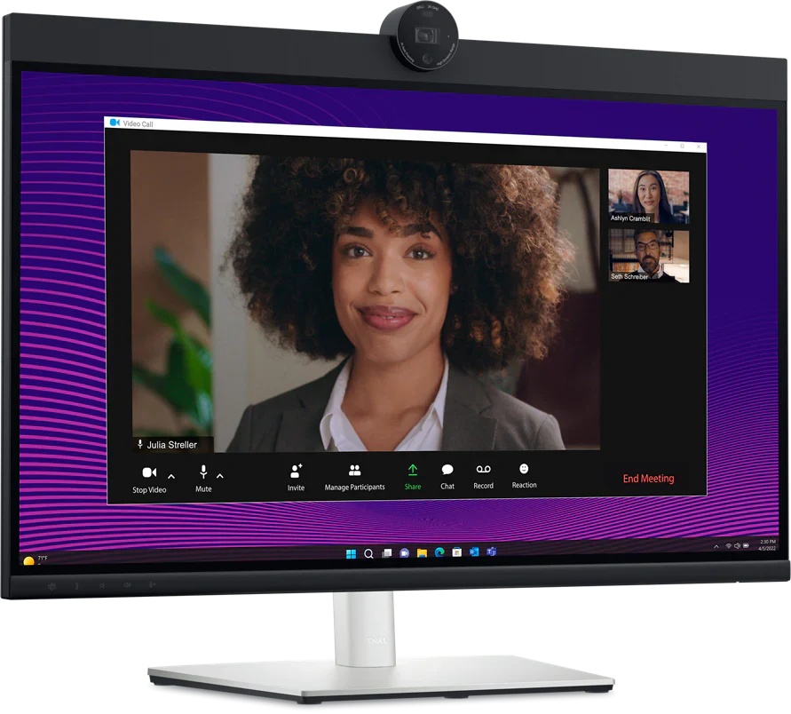 Monitor Dell Pro Para Videoconferencias P2724Deb 27 Pulgadas  | Qhd 2560 X 1440|  60 Hz | Camara Web, Altavoces | 210-Bssp |