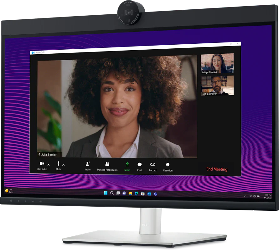 Monitor Dell Pro Para Videoconferencias P2724Deb 27 Pulgadas  | Qhd 2560 X 1440|  60 Hz | Camara Web, Altavoces | 210-Bssp |