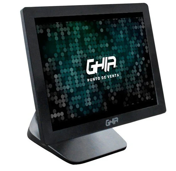 Monitor Touchscreen Capacitivo Ghia / 15 Pulgadas / Hdmi, Vga, Usb / Punto De Venta