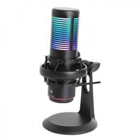 Microfono/Manhattan/102674/Microfono De Condensador Usb Con Led Rgb Y Cancelacion De Ruido