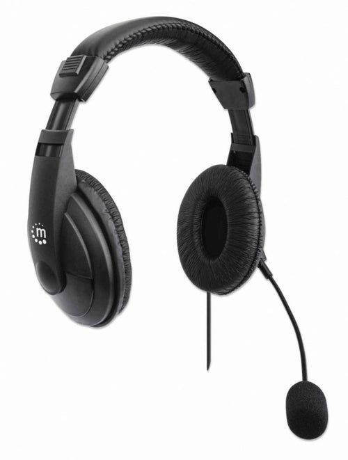 Audifonos Diadema, Manhattan,179843, Usb Mediano, Control Integrado