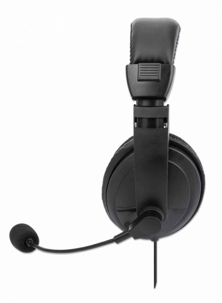 Audifonos Diadema, Manhattan,179843, Usb Mediano, Control Integrado