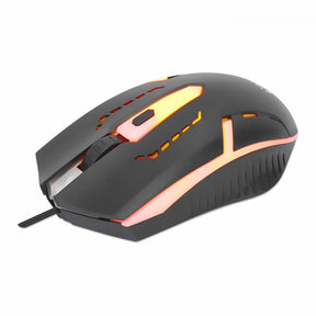 Mouse Gamer Manhattan Óptico 190206, Alámbrico, USB-A, 1500DPI, Negro