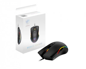 Mouse Gamer MSi Óptico FORGE GM300, Alámbrico, USB, 7200DPI, Negro