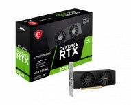 Tarjeta de Video MSI NVIDIA GeForce RTX 3050 LP OC, 6GB 96-bit GDDR6, PCI Express x8 4.0