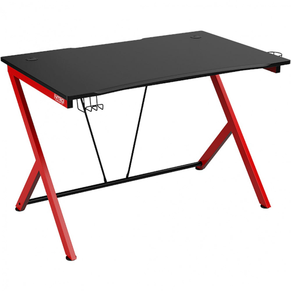Escritorio Nitro Concepts Negro/Rojo