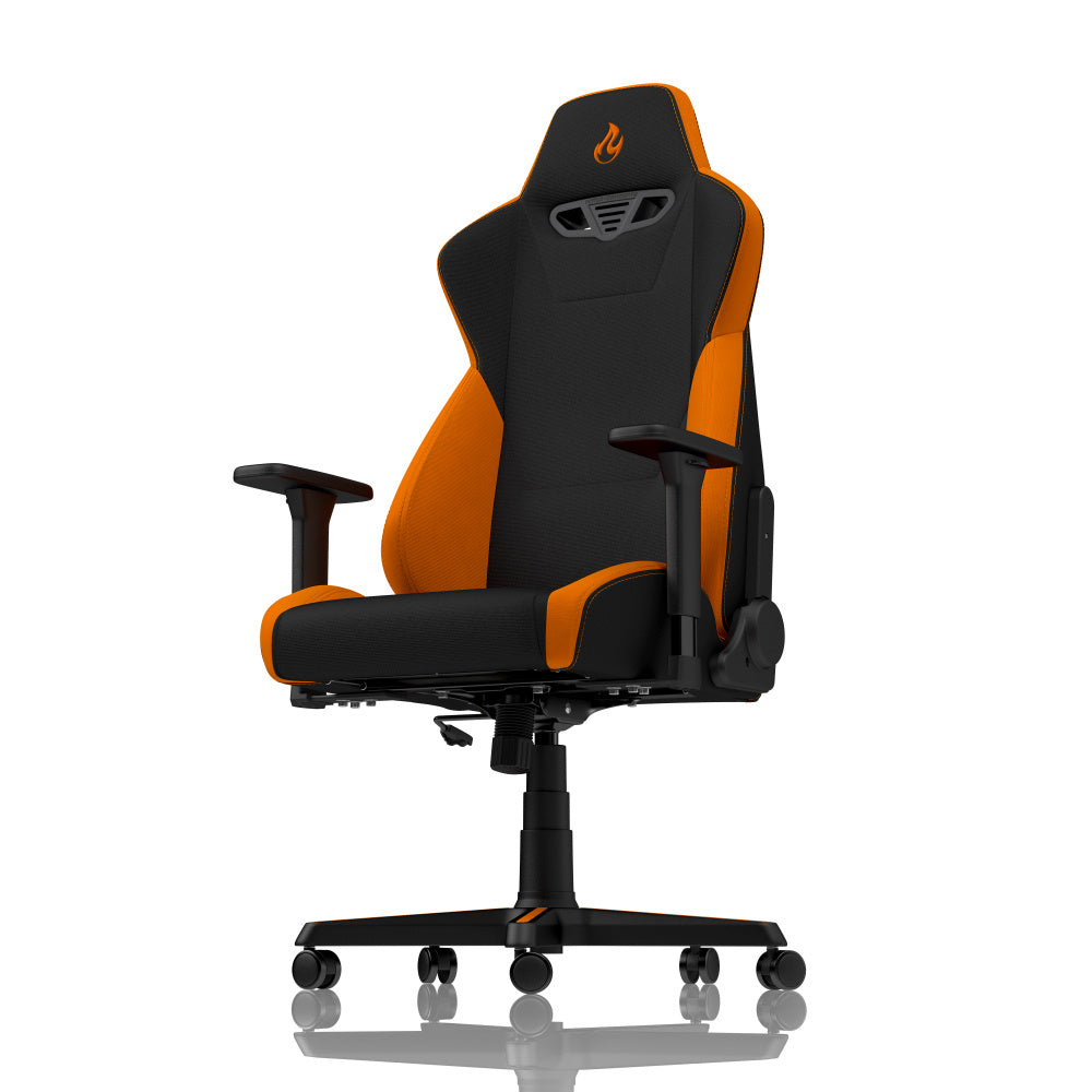 Silla Gamer Nitro Concepts S300 - Negro/Naranja