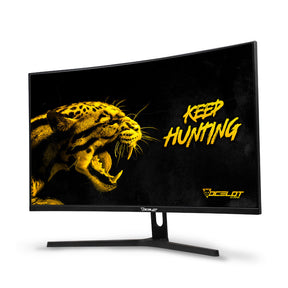 Monitor Curvo Ocelot Gamer 27 Con 240 Hz 1Ms De Tiempo De Respuesta Full Hd 1920X1080