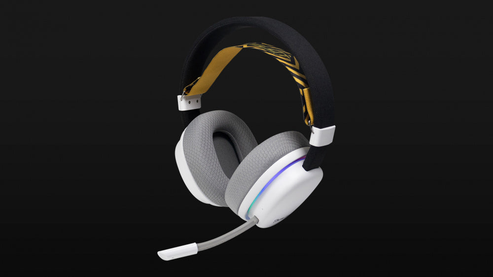 Audifonos Inalambricos Ocelot Gaming Phantom H1 / Rgb/ Bluetooth/ Dongle Usb / Cable Aux 3.5Mm / Microfono Con Cancelacion De Ruido / Multiplataforma / Color Blanco