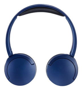 Audifonos Bluetooth Tipo Diadema (On-Ear) Panasonic Rb-Hf630Be-A, Color Azul, Funcion Manos Libres/Microfono, 72 Horas Bateria, Ultralivianos