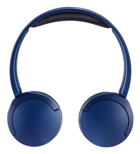 Audifonos Bluetooth Tipo Diadema (On-Ear) Panasonic Rb-Hf630Be-A, Color Azul, Funcion Manos Libres/Microfono, 72 Horas Bateria, Ultralivianos
