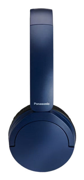Audifonos Bluetooth Tipo Diadema (On-Ear) Panasonic Rb-Hf630Be-A, Color Azul, Funcion Manos Libres/Microfono, 72 Horas Bateria, Ultralivianos
