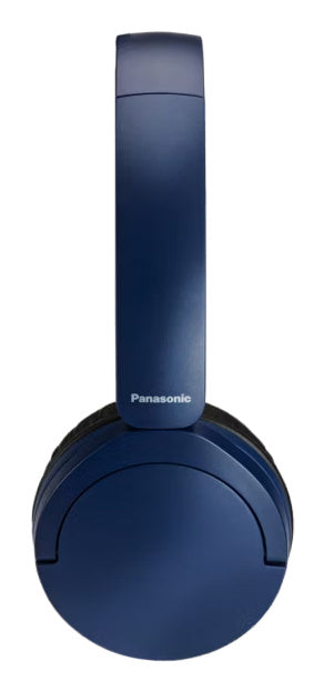 Audifonos Bluetooth Tipo Diadema (On-Ear) Panasonic Rb-Hf630Be-A, Color Azul, Funcion Manos Libres/Microfono, 72 Horas Bateria, Ultralivianos