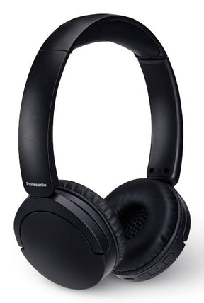 Audifonos Bluetooth Tipo Diadema (On-Ear) Panasonic Rb-Hf630Be-K, Color Negro, Funcion Manos Libres/Microfono, 72 Horas Bateria, Ultralivianos