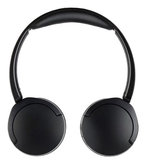 Audifonos Bluetooth Tipo Diadema (On-Ear) Panasonic Rb-Hf630Be-K, Color Negro, Funcion Manos Libres/Microfono, 72 Horas Bateria, Ultralivianos