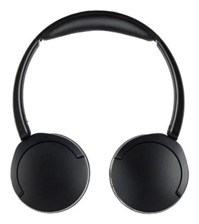 Audifonos Bluetooth Tipo Diadema (On-Ear) Panasonic Rb-Hf630Be-K, Color Negro, Funcion Manos Libres/Microfono, 72 Horas Bateria, Ultralivianos