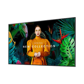 Monitor Señalizacion Digital Samsung 43 Uhd 3,840 X 2,160 4K Qm43C, 500Nits, 8Ms, Bocinas, 3 Hdmi, 2 Usb, Rj45, Rs232C, Wifi, H/V, 24/7