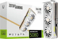 Tarjeta de Video Zotac NVIDIA GeForce RTX 5080 SOLID OC White Edition, 16GB 256-bit GDDR7, PCI Express x16 5.0